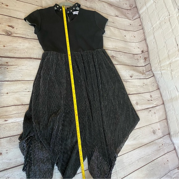 D-Signed Disney Descendants 2 EVIE Sparkly Choker Studs Girl’s Dress SZ M 10/12 - Picture 6 of 7